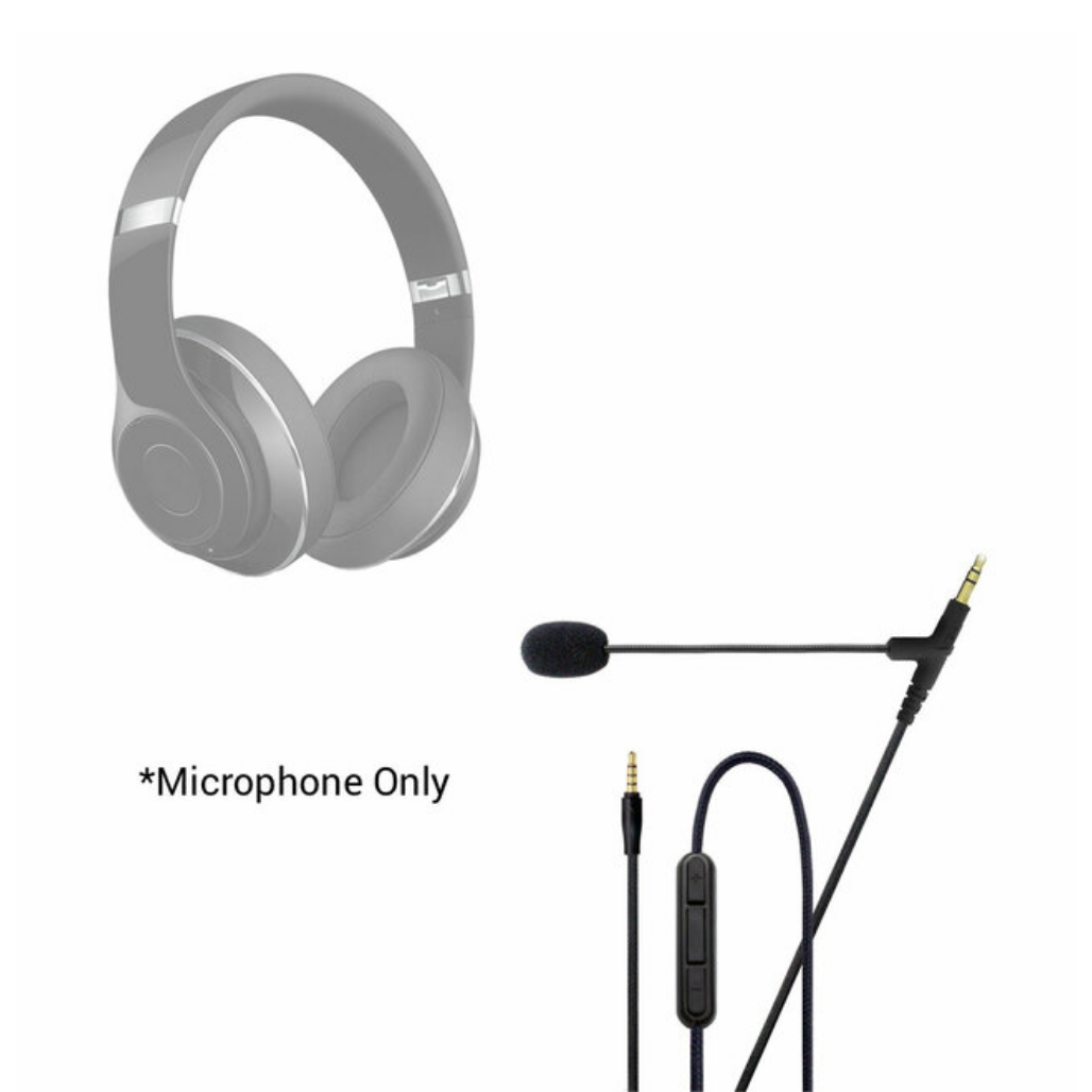 ClearMic - Noise Cancelling Boom Microphone for Over-the-Ear Headphones