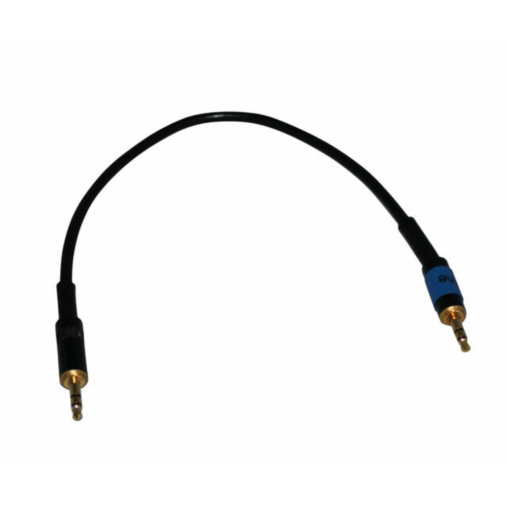 3.5mm Male Line-in to Male Mic Attenuator Cable for DSLR Cameras